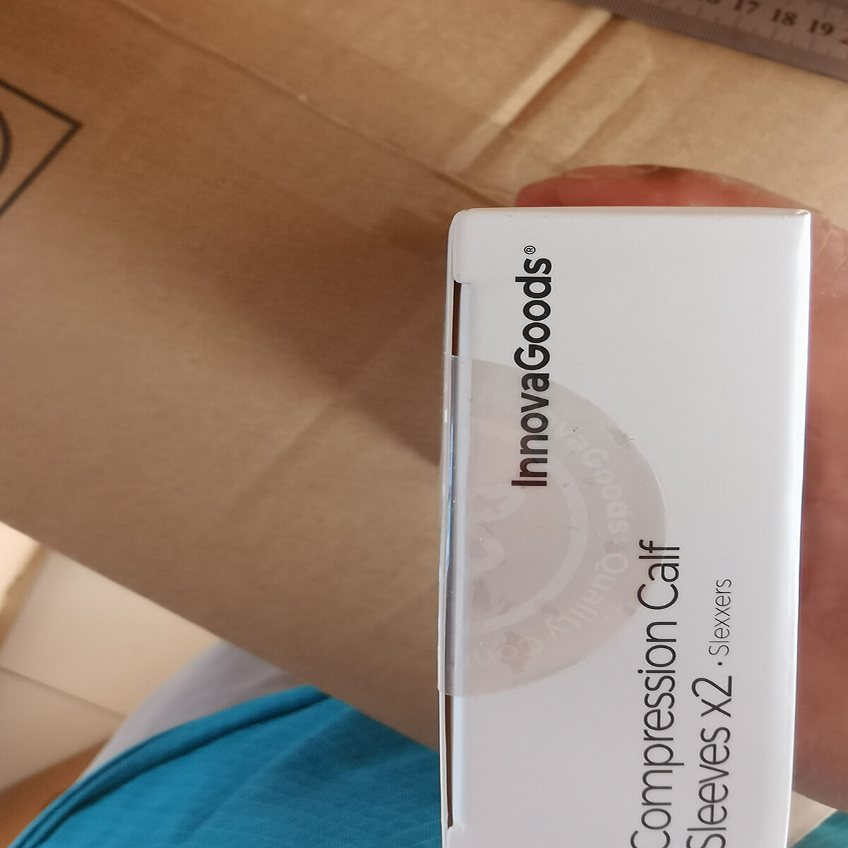 Vadkompressionsmuffar för träning Slexxers InnovaGoods 2 antal - 2