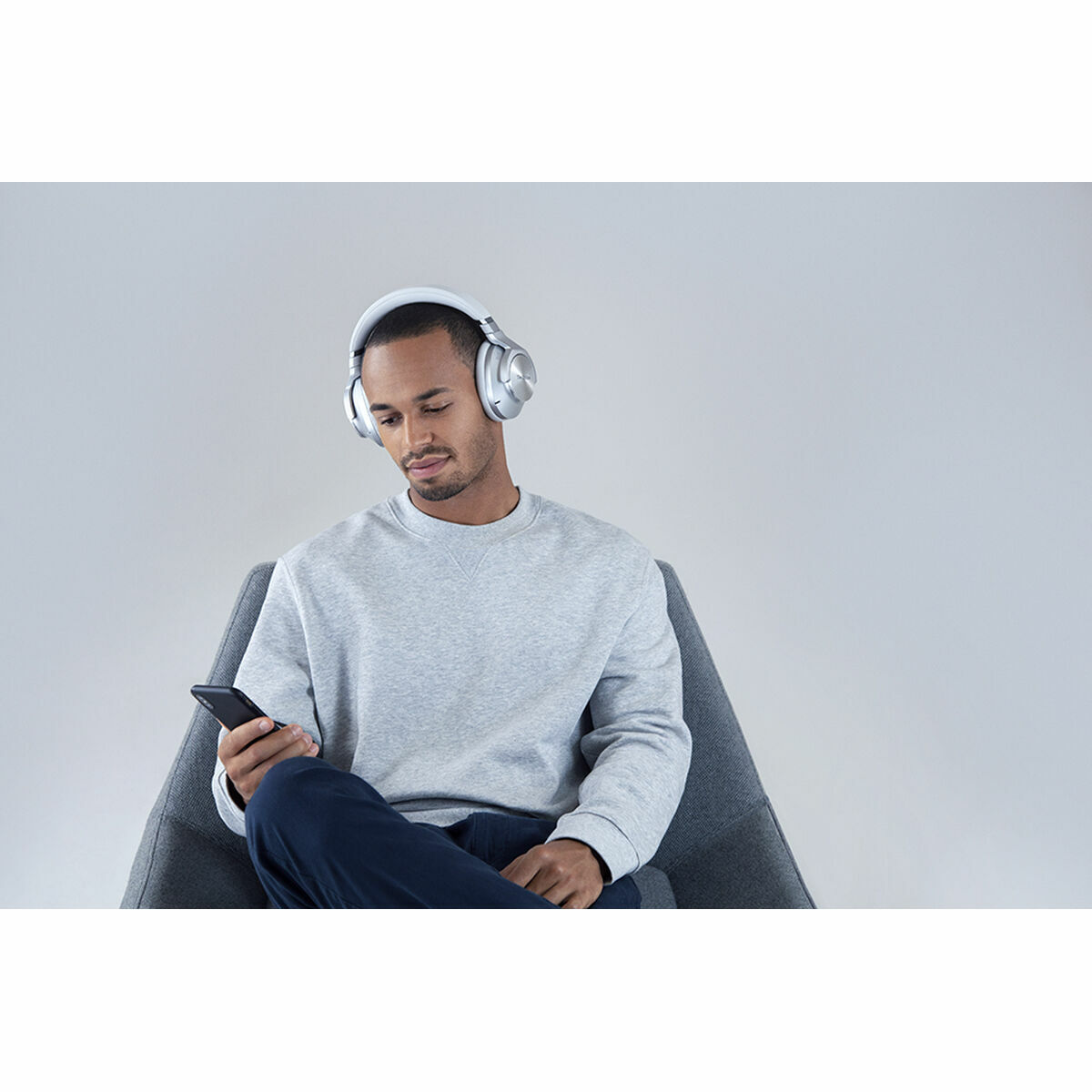 Hörlurar med Mikrofon Technics EAH-A800-S Silvrig - 2