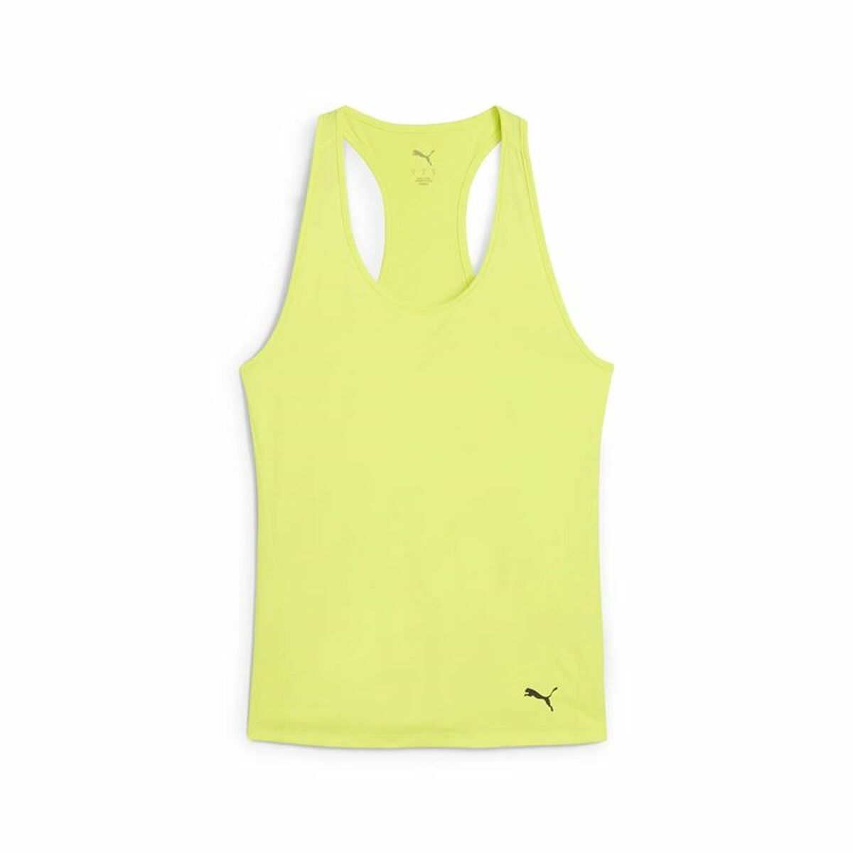 T-shirt med kortärm Dam Puma W Tad Essentialsential Race Ljusgrön