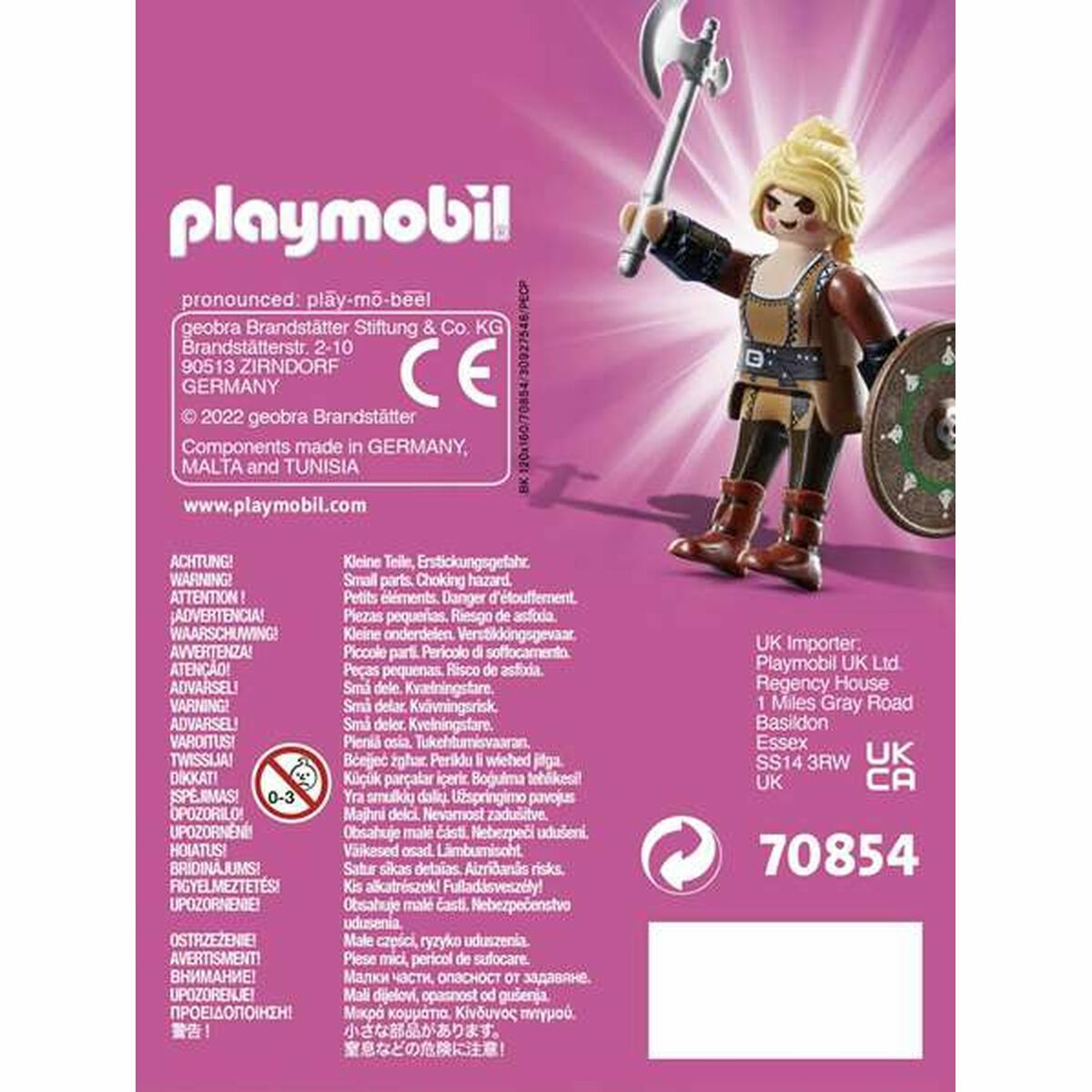 Ledad figur Playmobil Playmo-Friends 70854 Vikingakvinna (5 pcs) - 6