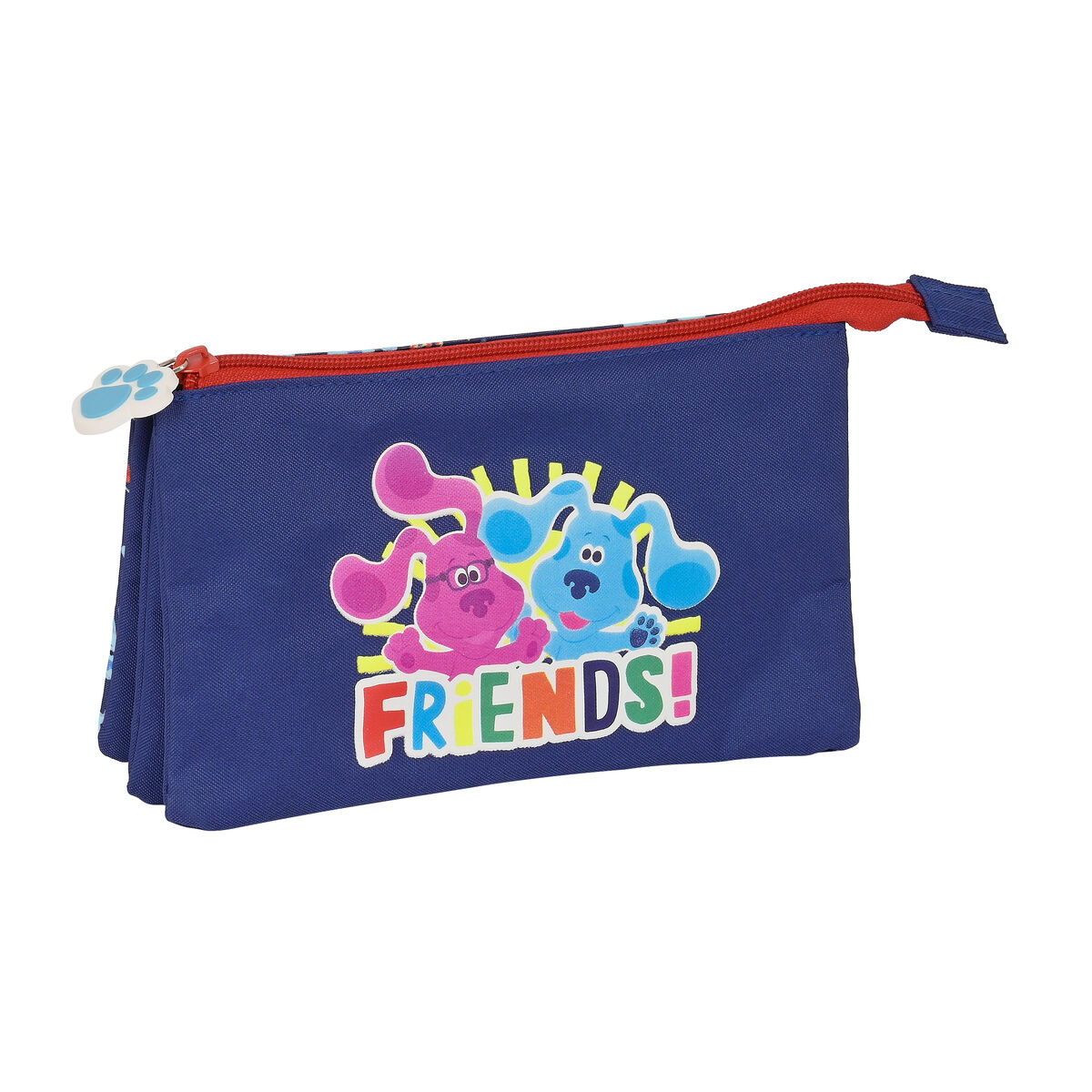 Tredubbel Carry-all Blue's Clues Marinblå (22 x 12 x 3 cm) - 4