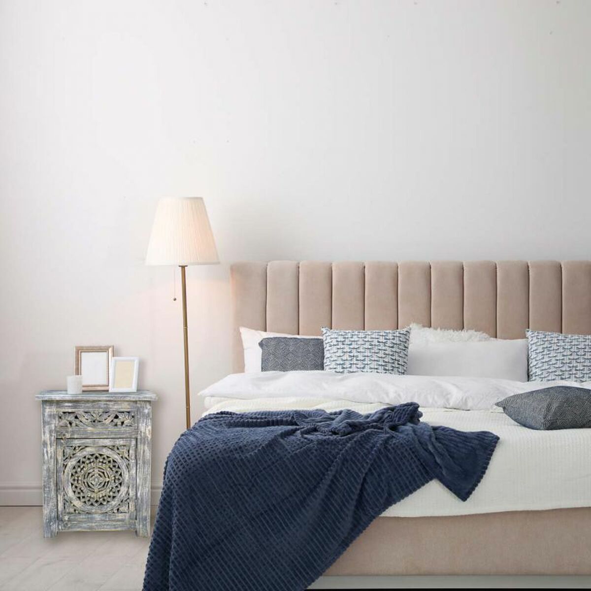 Nattduksbord Alexandra House Living 40 x 70 x 60 cm - 3