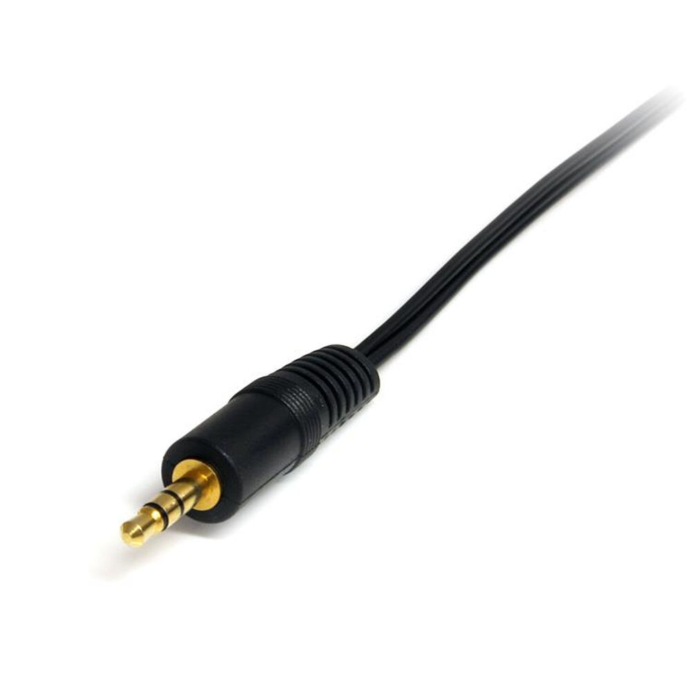Ljudkabel Jack (3,5 mm) till 2 RCA Startech MU3MMRCA Svart