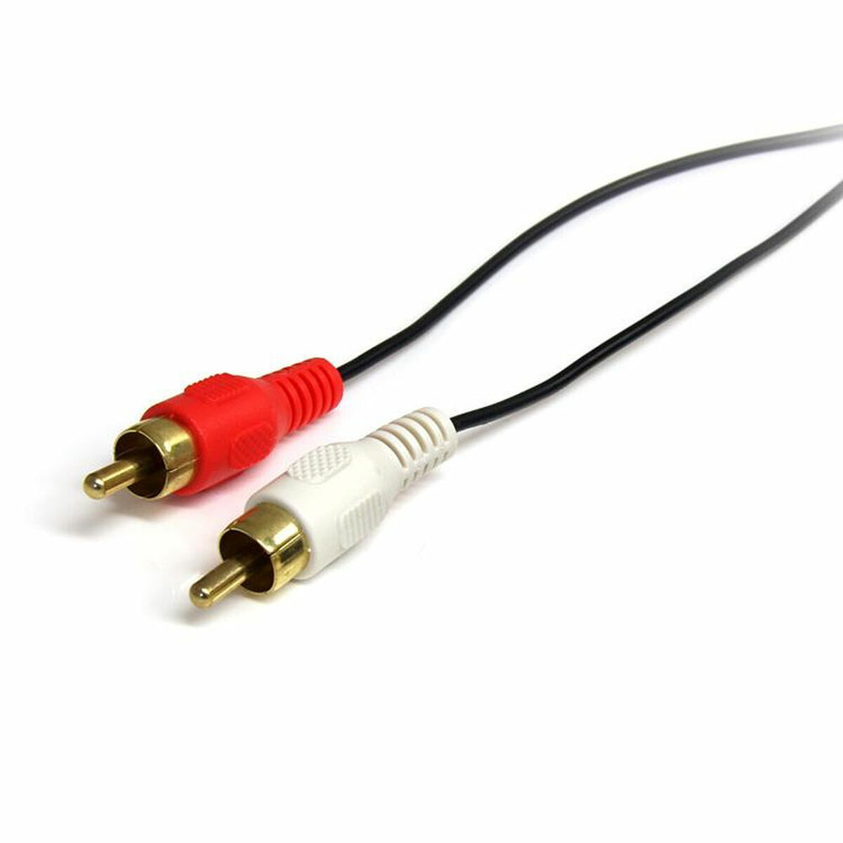 Ljudkabel Jack (3,5 mm) till 2 RCA Startech MU3MMRCA Svart - 9
