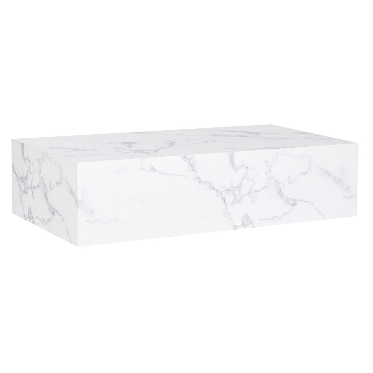 Soffbord Home ESPRIT Vit Trä MDF 120 x 60 x 35 cm