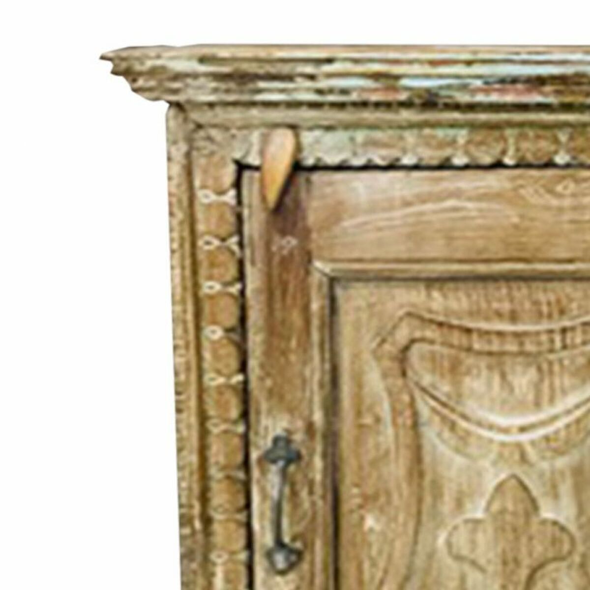 Nattduksbord Alexandra House Living Brun 29 x 72 x 53 cm - 2