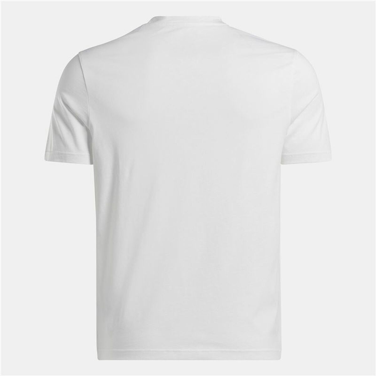 T-shirt med kortärm Herr Reebok Identity Big Stacked Logo Vit - 2