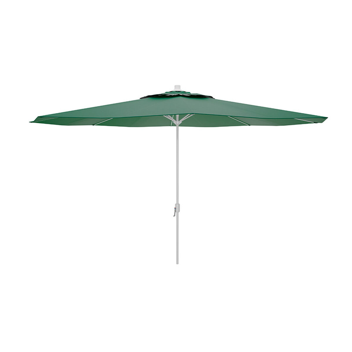 Marbueno Paraply Stål 8 Ribbor D300 cm Polyester Grön Trädgård, Pool och Terrass 10190 - 2