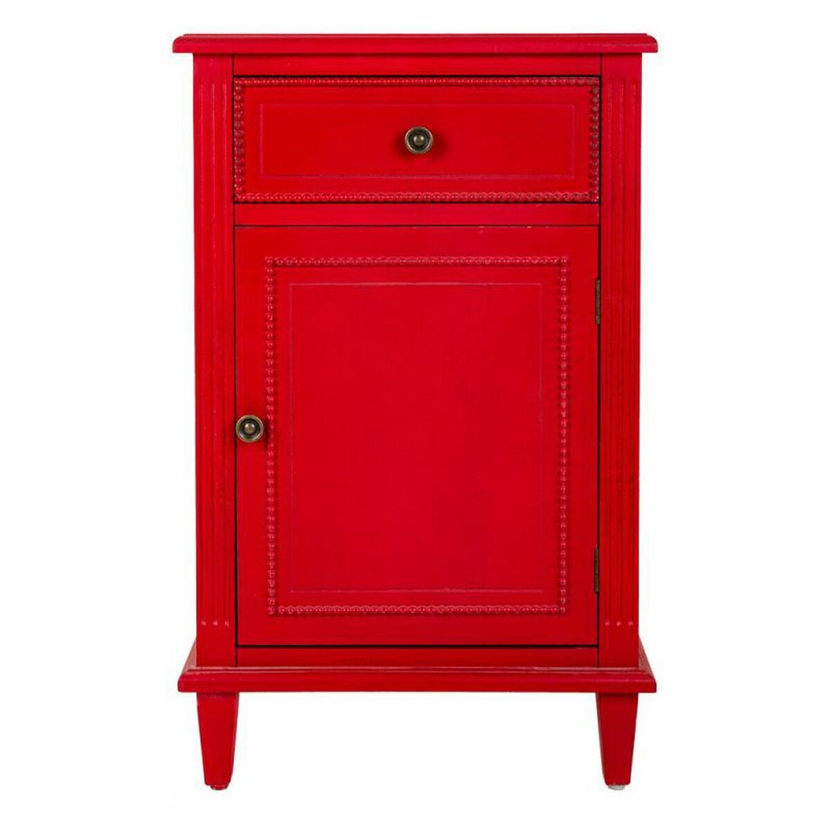 Nattduksbord Alexandra House Living Röd 36 x 72 x 45 cm - 2
