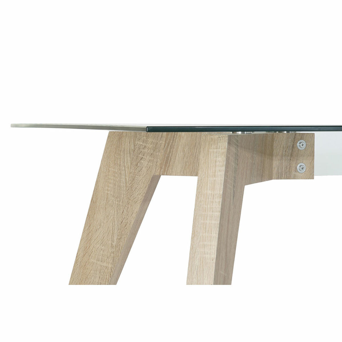 Matsalsbord DKD Home Decor Glas Trä MDF 160 x 90 x 75 cm - 3