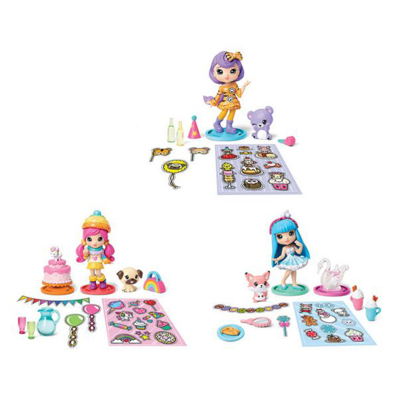 Docka Party Popteenies Double Surprise Bizak 115178 - 3