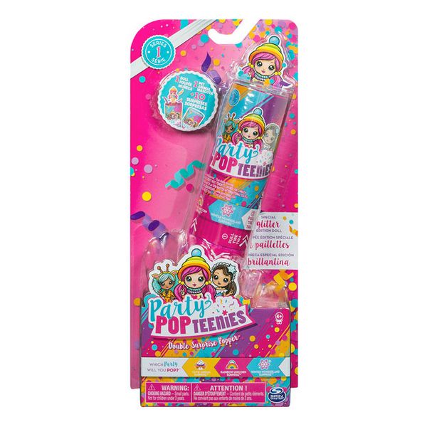 Docka Party Popteenies Double Surprise Bizak 115178 - 2