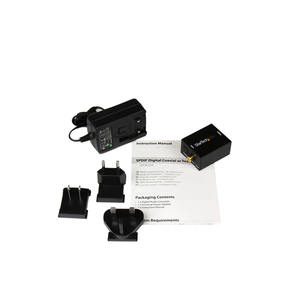 Konverterare/adapter Startech UNIRAILS2U Audio Svart - 2