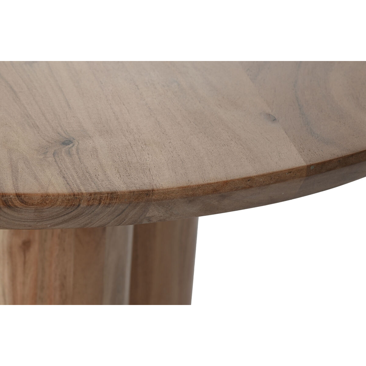 Soffbord Home ESPRIT Brun Naturell Akaciaträ 80 x 80 x 45 cm - 3