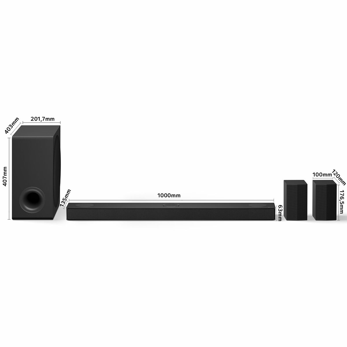 Soundbar LG S80TR.DEUSLLK Svart 580 W - 5
