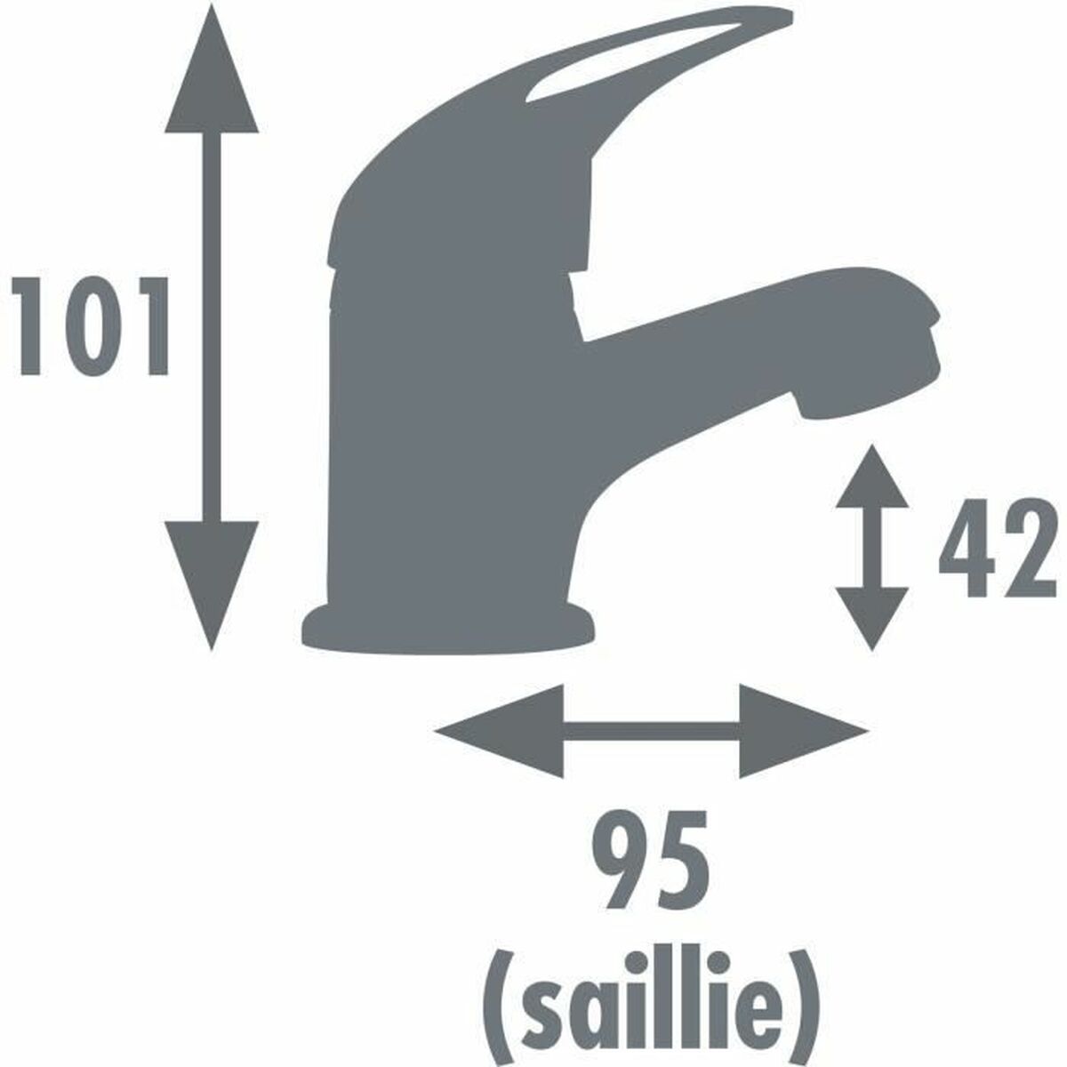 Blandare Rousseau JOKER Silvrig - 3