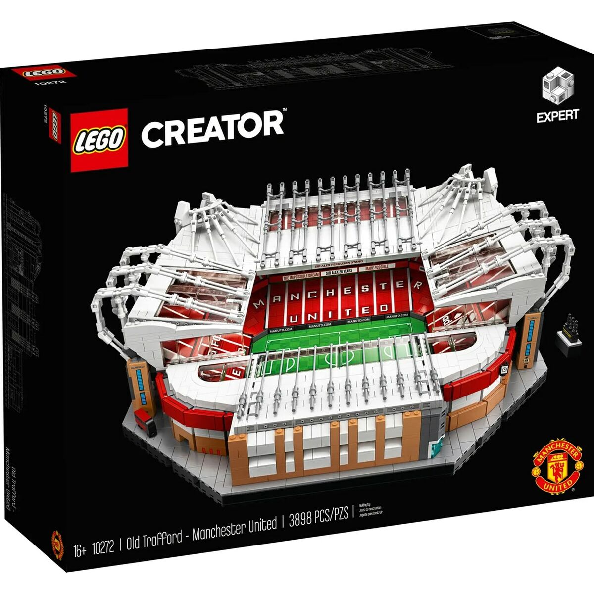 Byggsats Lego 10272 OLD TRAFFORD - MANCHESTER UNITED Svart