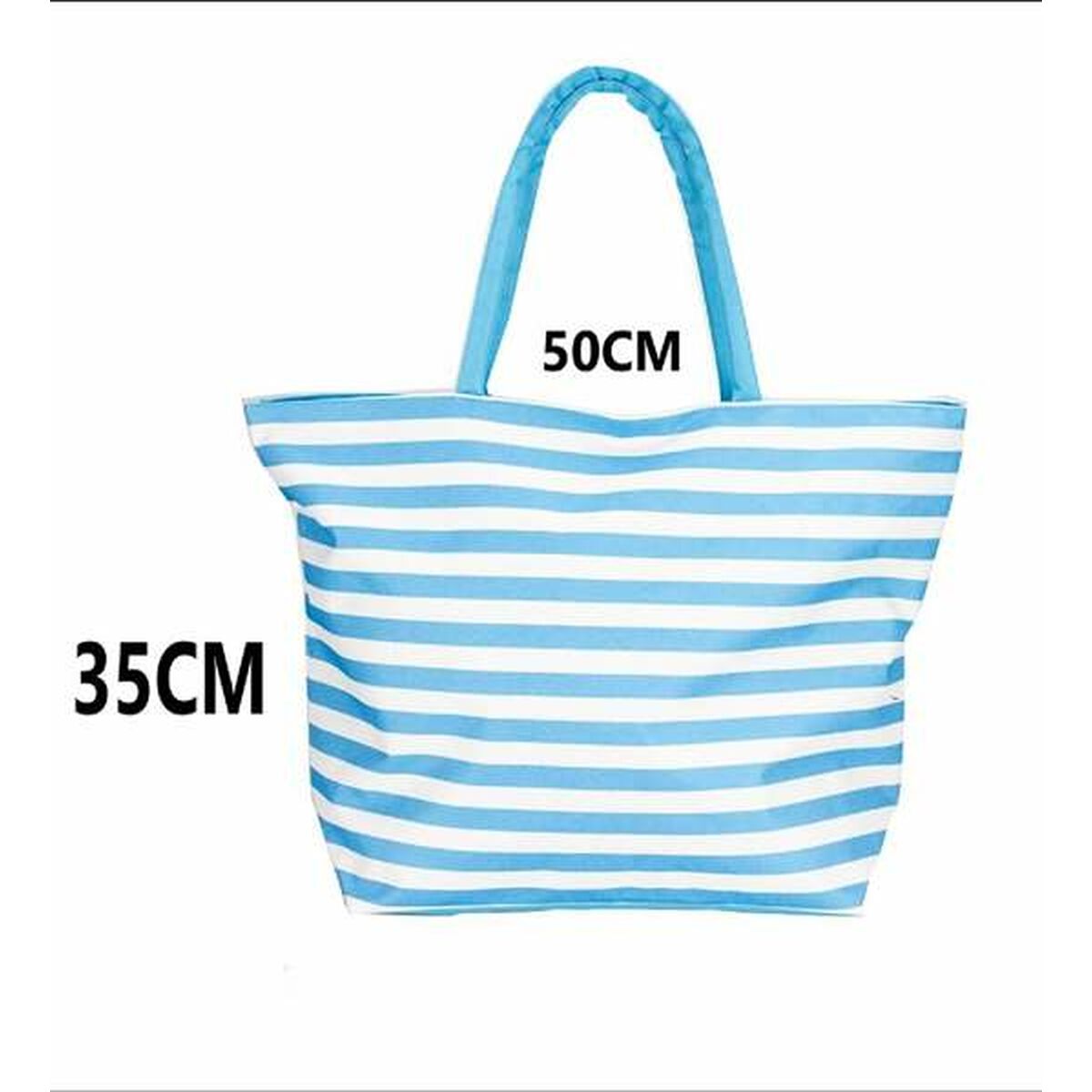 Strandväska Bismark Blå Rosa Oxford 50 x 16 x 35 cm - 4