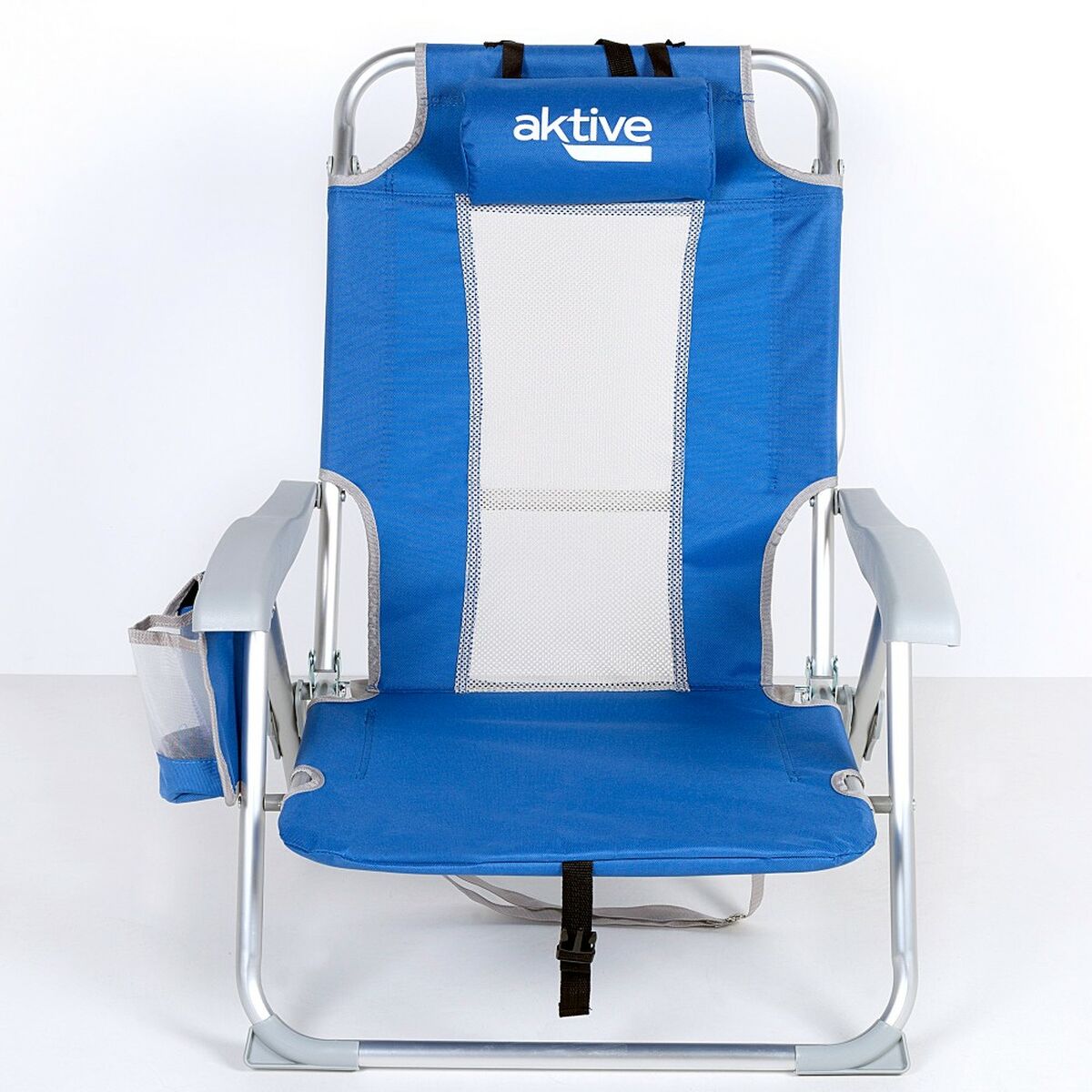 Strandstol Aktive Blå Vit 49 x 78 x 56 cm (2 antal) - 3