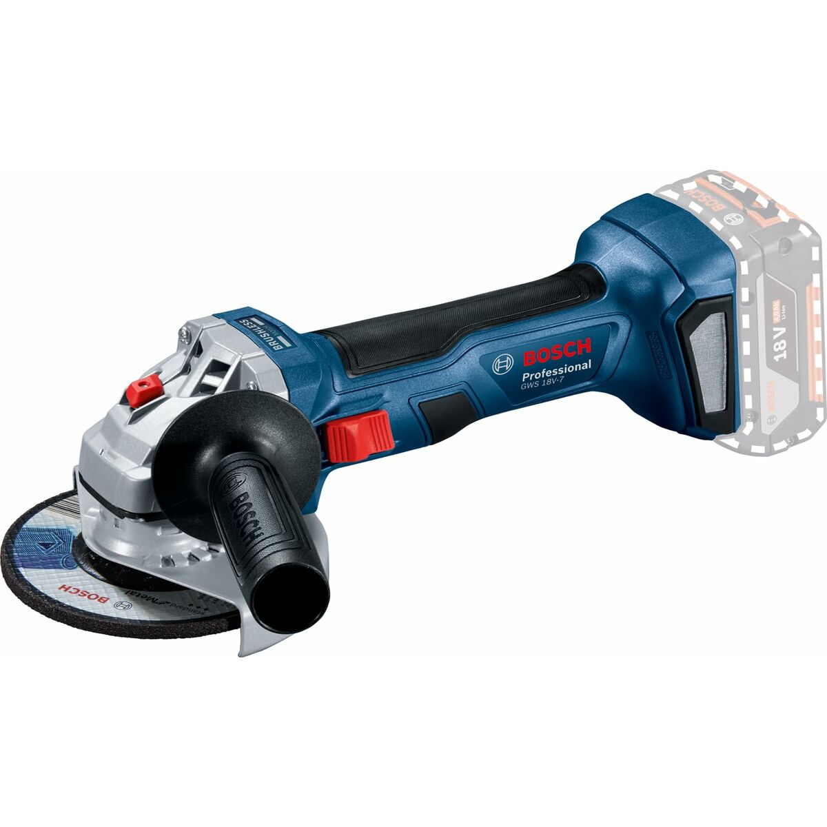 Borr- och tillbehörssats BOSCH GSR 18V-55 + GWS 18V-7 + GBH 18V-22 - 2