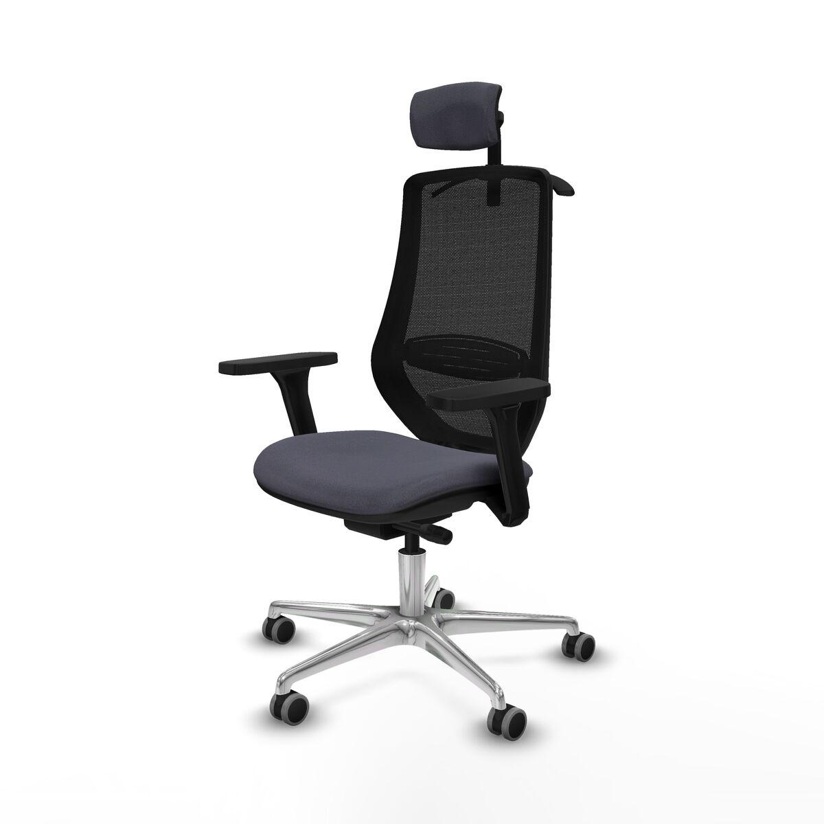 Kontorsstol Mardos traslack bali Piqueras y Crespo D086G2H Mörkgrå - 2