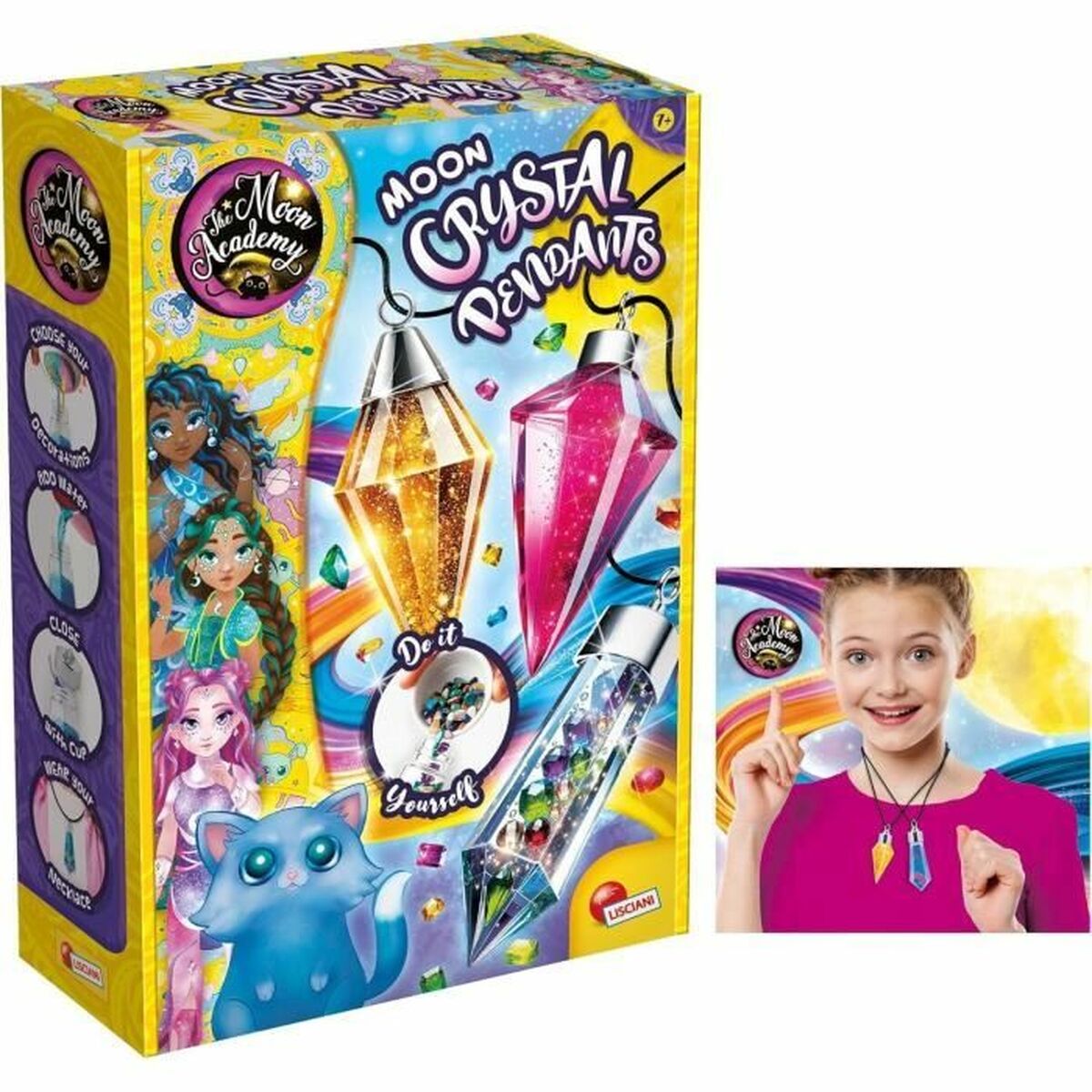 Craft Game Lisciani Giochi The Moon Academy Moon Crystal Pendants - 2