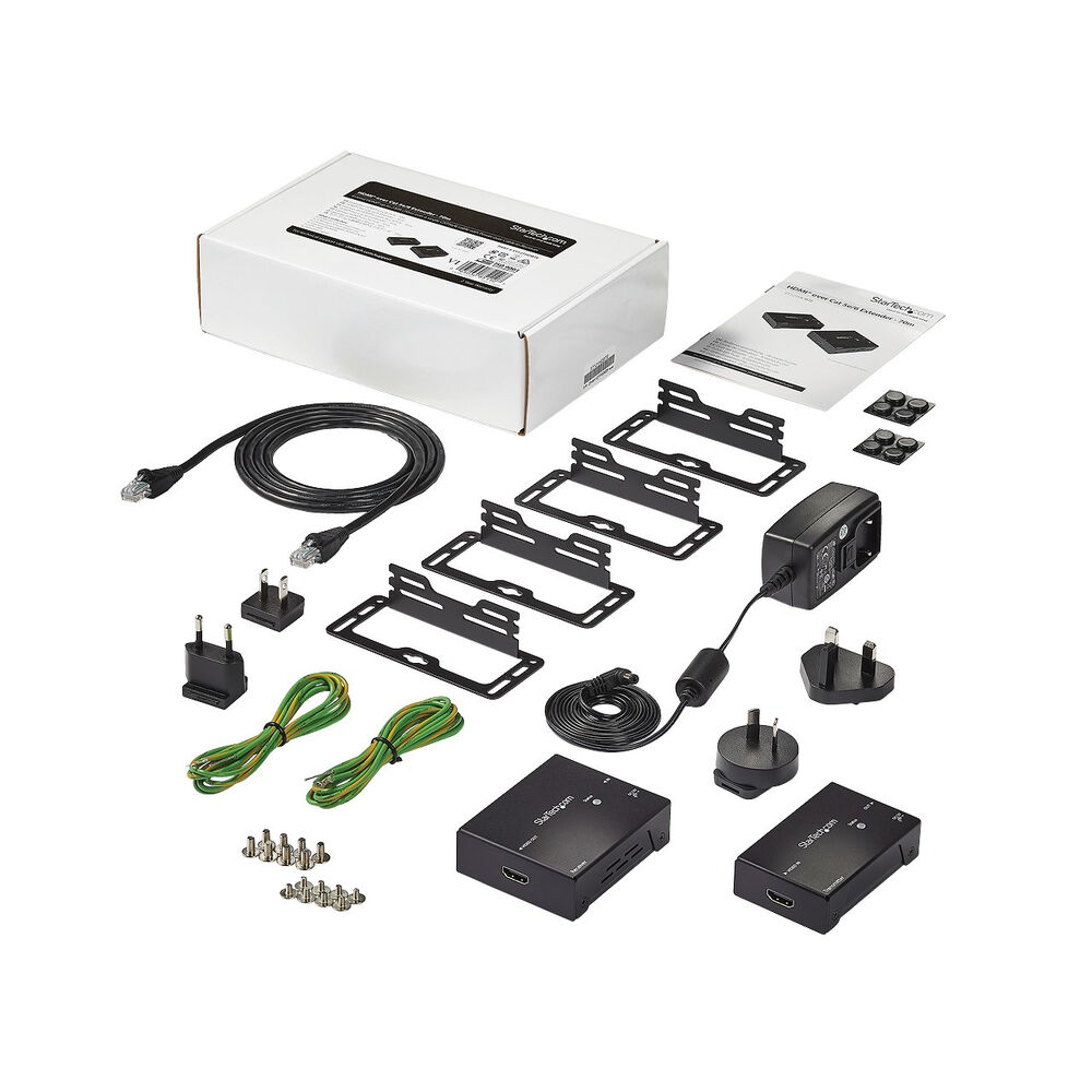 Adapter Startech ST121HDBTE HDMI RJ-45 - 2
