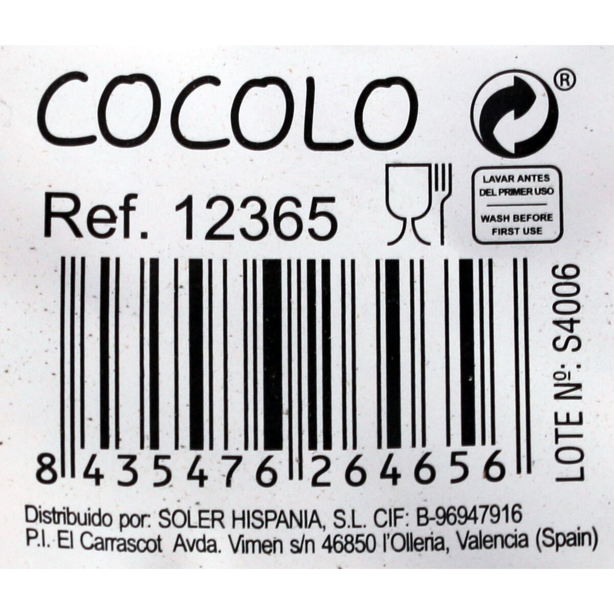 Mugg La Mediterránea Cocolo 550 ml (24 antal) - 7