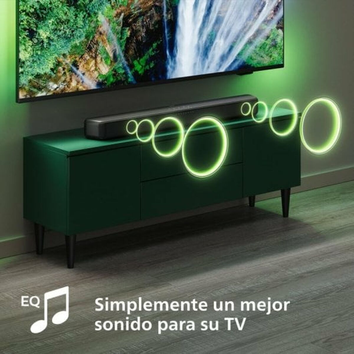 Soundbar Philips TAB5109/10 Grå 60 W - 6