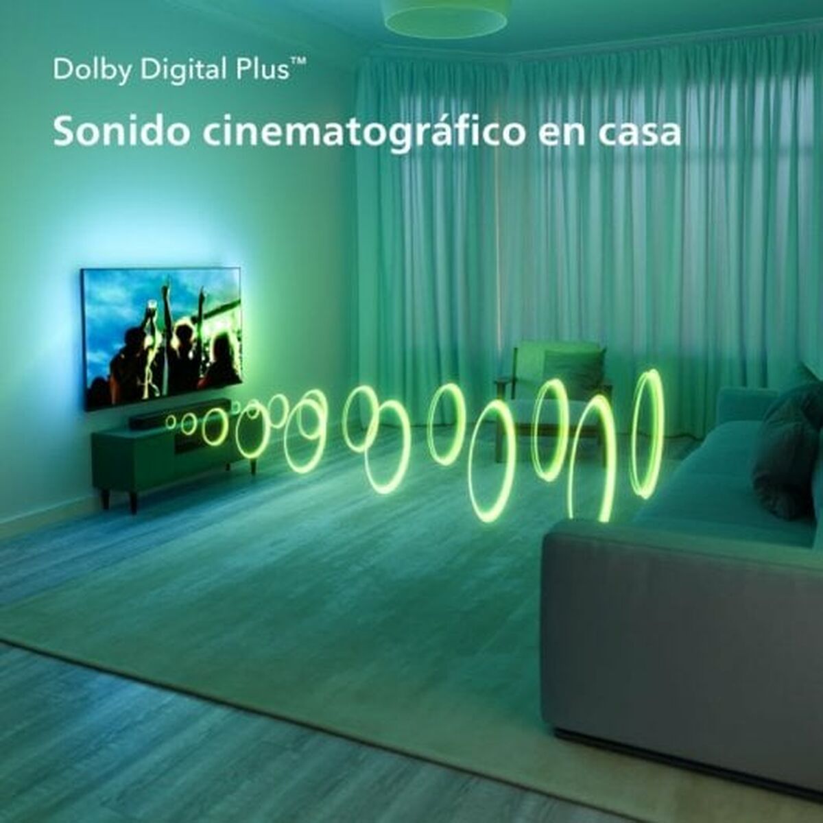 Soundbar Philips TAB5109/10 Grå 60 W - 4