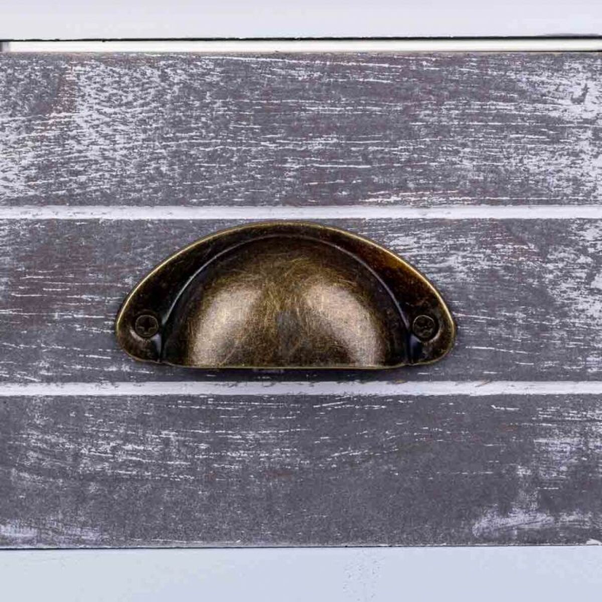 Nattduksbord Alexandra House Living Vit 30 x 63 x 30 cm - 7