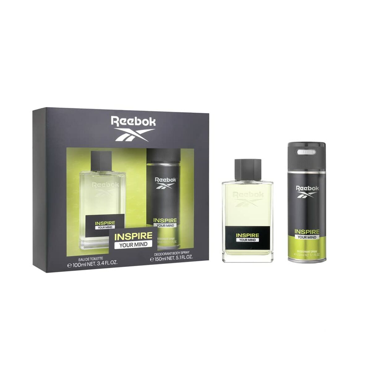 Parfymset Herrar Reebok EDT Inspire Your Mind 2 Delar - 2