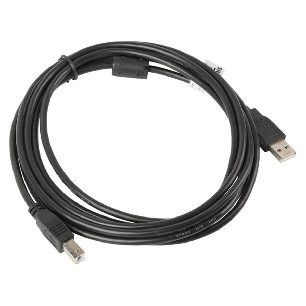 USB 2.0 A till USB B Kabel Lanberg CA-USBA-11CC-0030-BK Svart 3 m (1 antal) - 4