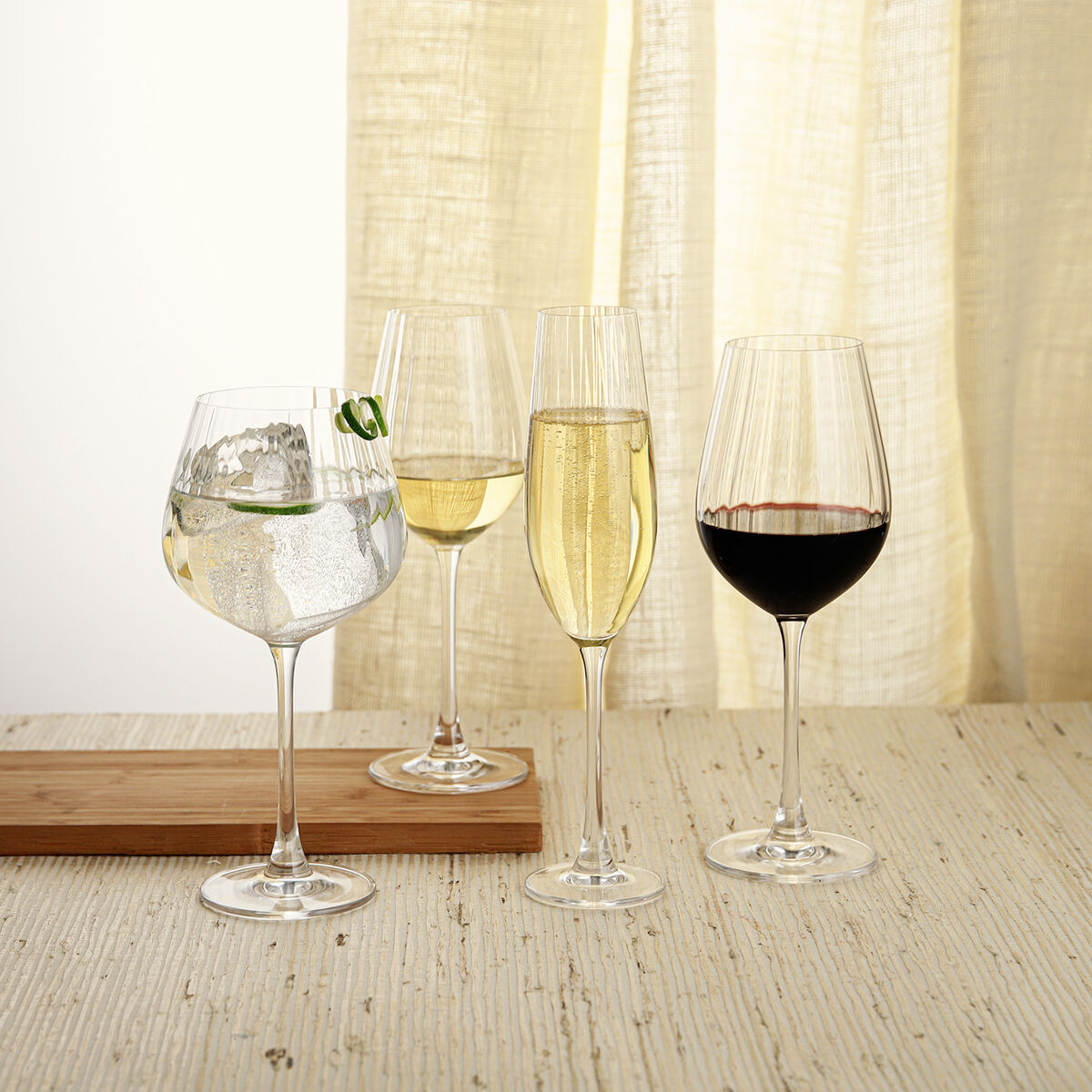 Vinglas Bohemia Crystal Optic (Renoverade D) - 2