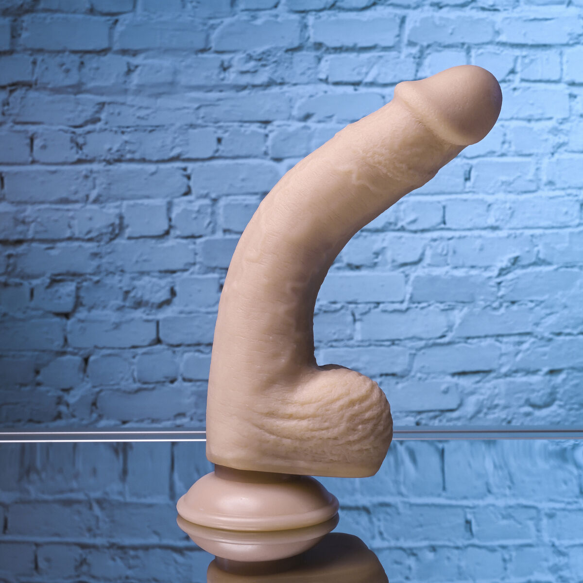Realistisk dildo Selopa Selopa TPE Ø 3,9 cm (15,9 cm) - 4