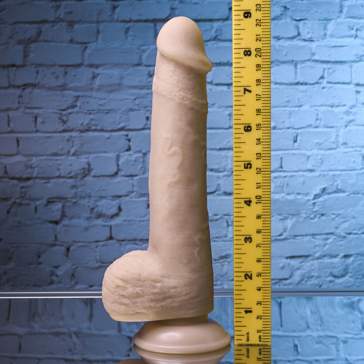 Realistisk dildo Selopa Selopa TPE Ø 3,9 cm (15,9 cm) - 8