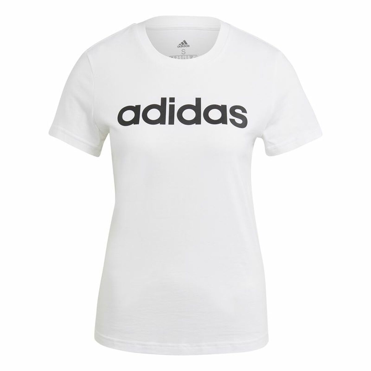 T-shirt med kortärm Dam Adidas Vit - 3