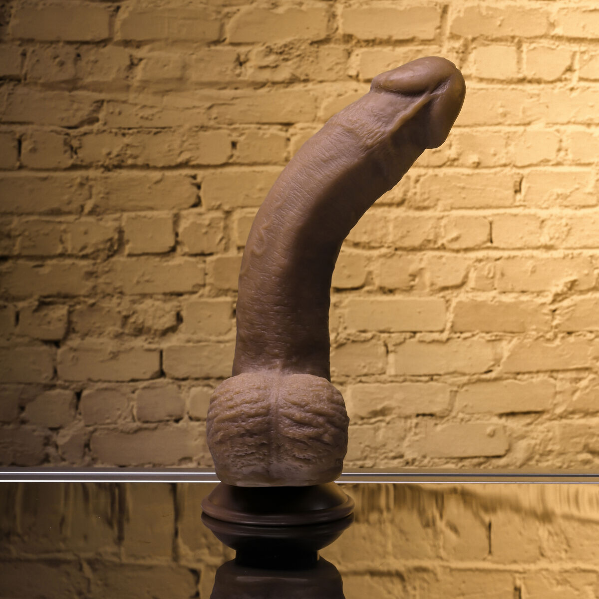 Realistisk dildo Selopa Selopa TPE Ø 3,9 cm (15,9 cm) - 6