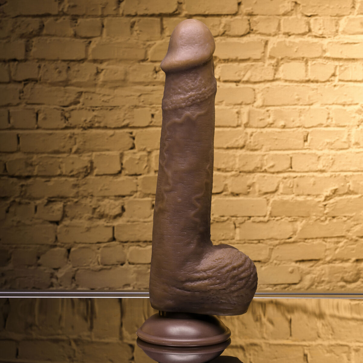 Realistisk dildo Selopa Selopa TPE Ø 3,9 cm (15,9 cm) - 3