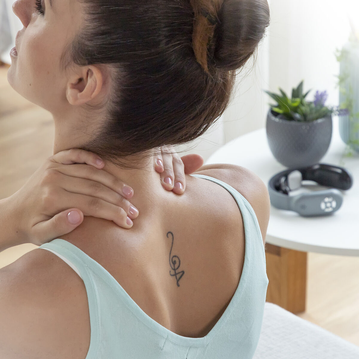Uppladdningsbar Massageapparat för Nacken med Fjärrkontroll Nekival InnovaGoods - 22