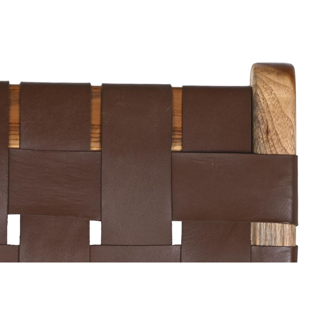 Fåtölj DKD Home Decor Brun Teak 66 x 73 x 96 cm - 4