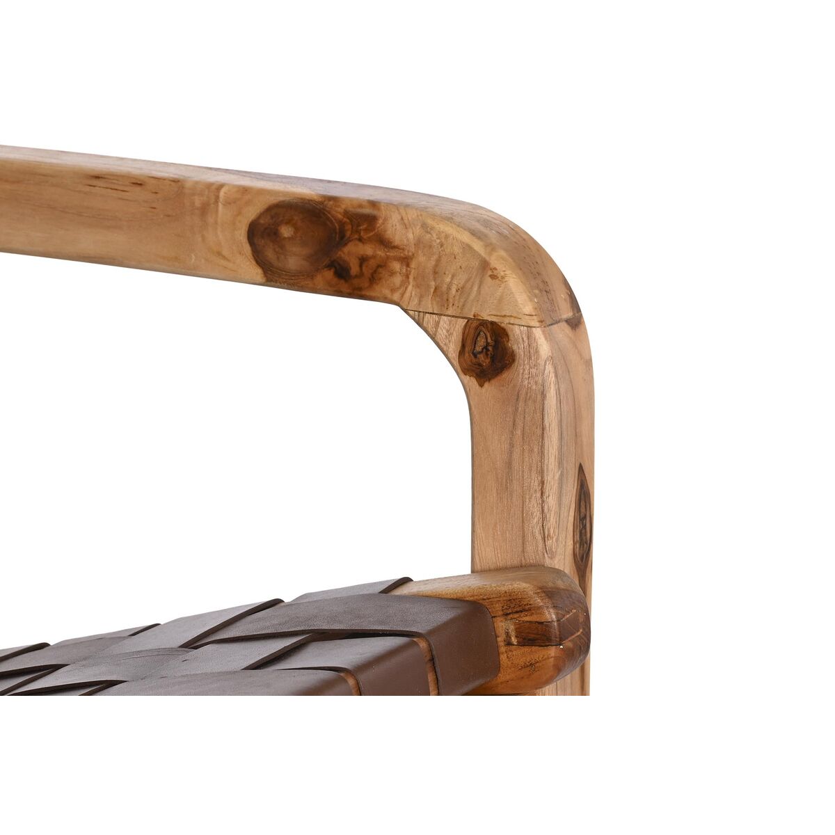 Fåtölj DKD Home Decor Brun Teak 66 x 73 x 96 cm - 7