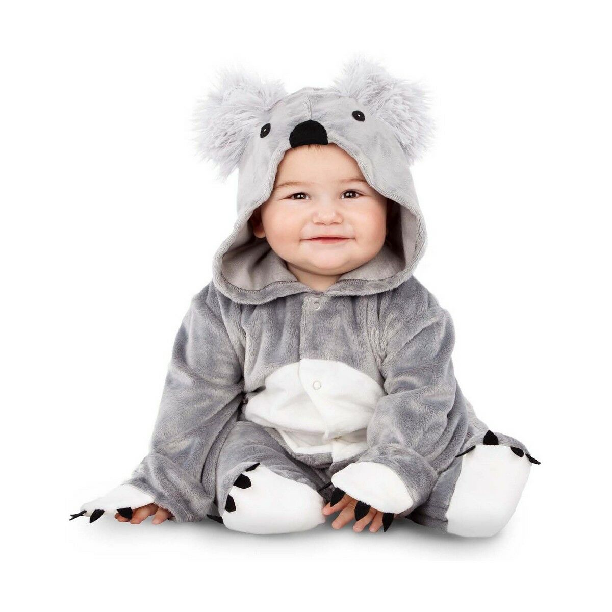 Maskeraddräkt bebis My Other Me Grå Koala (2 Delar) - 2