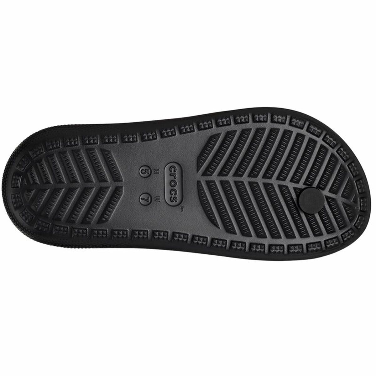Strandtofflor för barn Crocs Flip v2 Svart - 2