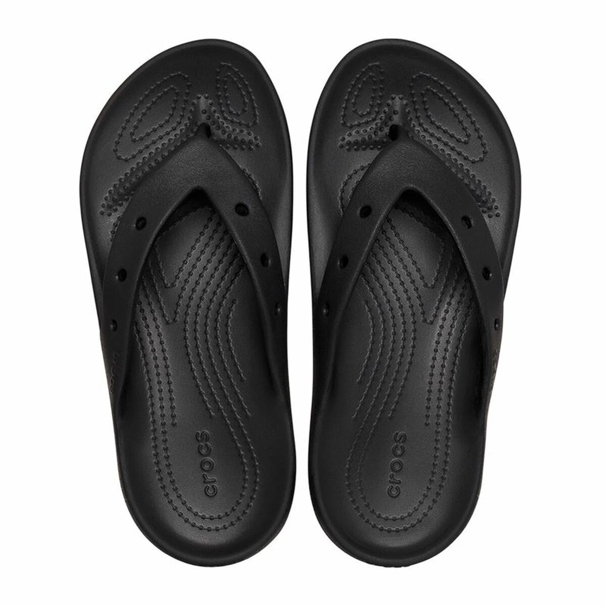 Strandtofflor för barn Crocs Flip v2 Svart - 3