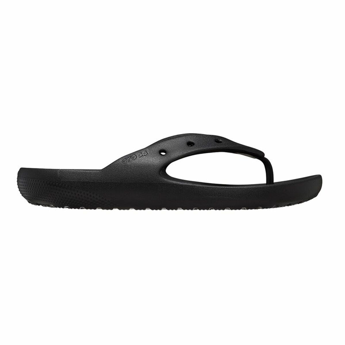 Strandtofflor för barn Crocs Flip v2 Svart