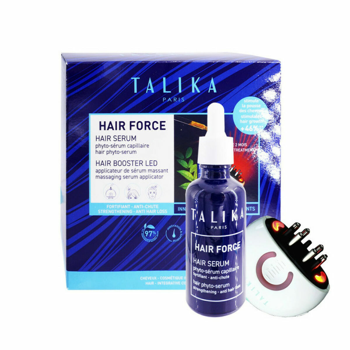 Hårstylingset Talika Hair Force Lote Mot håravfall