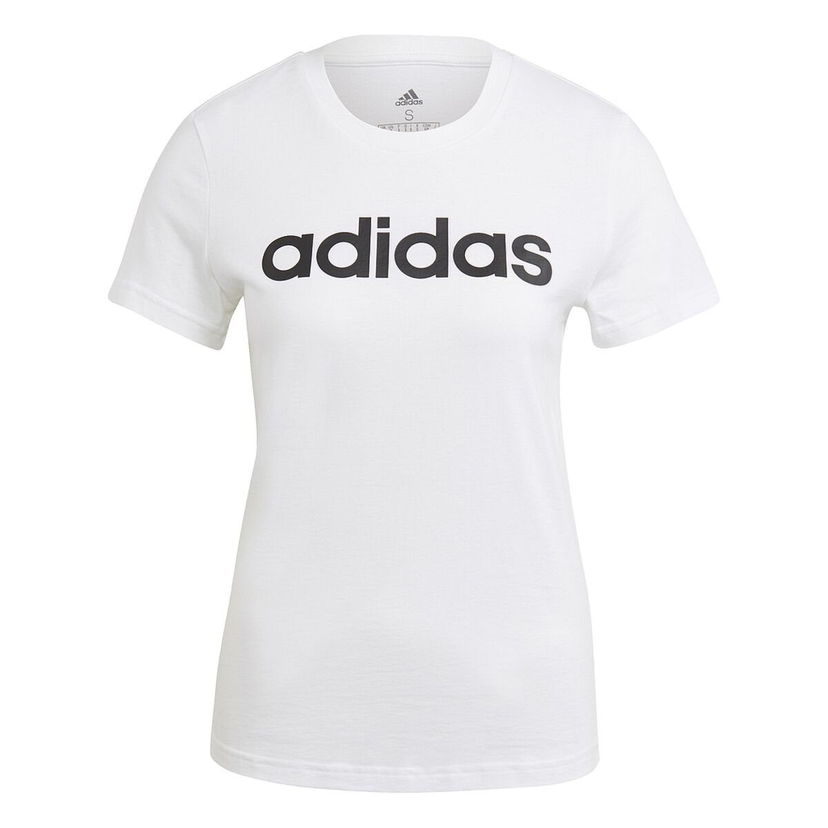 T-shirt med kortärm Dam Adidas Vit - 2