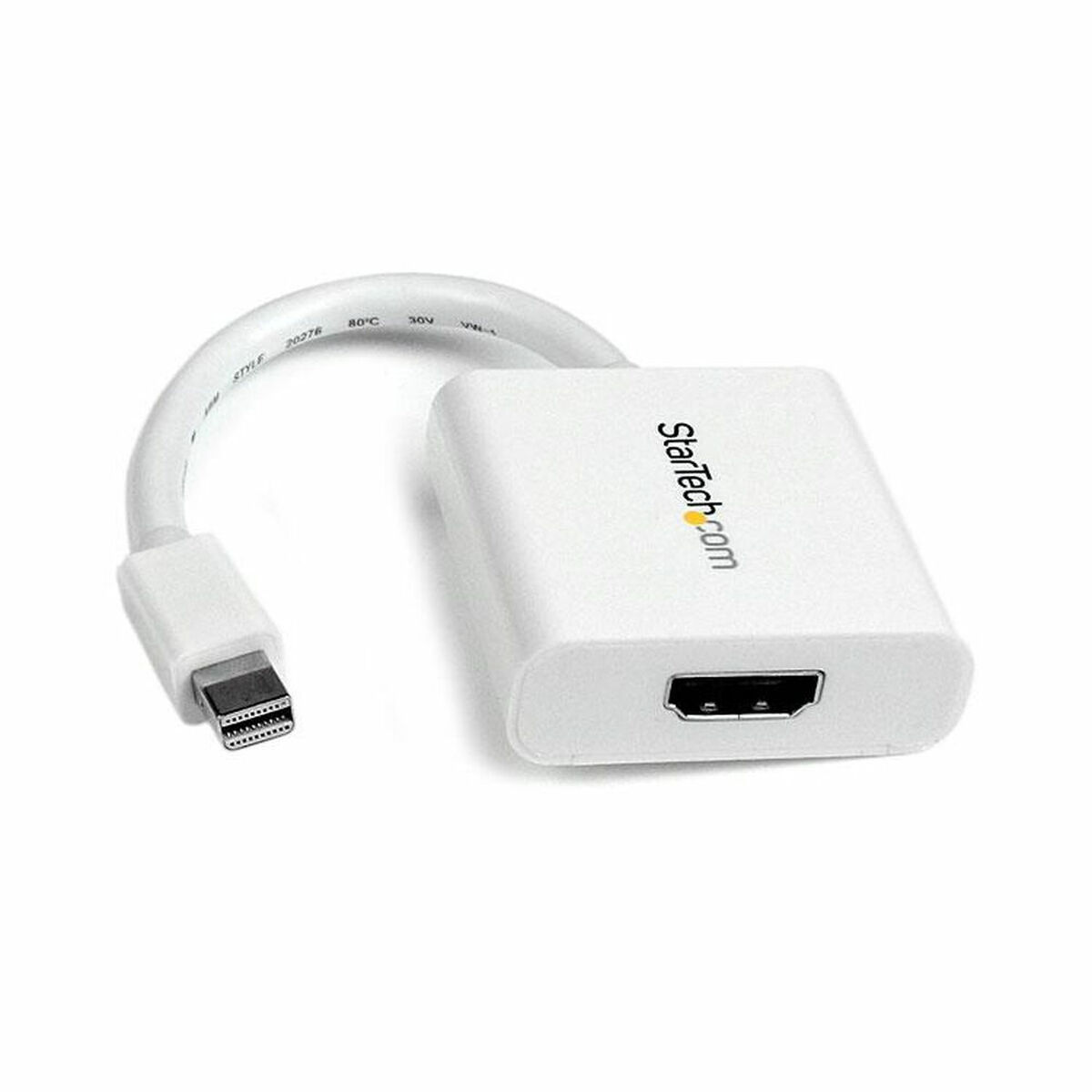 Adapter Mini Display Port till HDMI Startech MDP2HDW              Vit - 2
