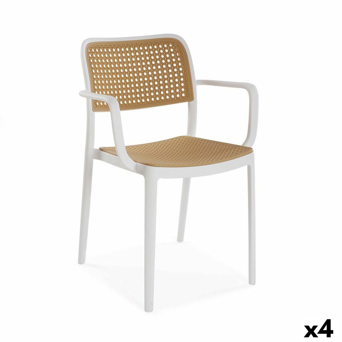 Stol Versa Venus Vit 58 x 81,5 x 55 cm (4 antal)